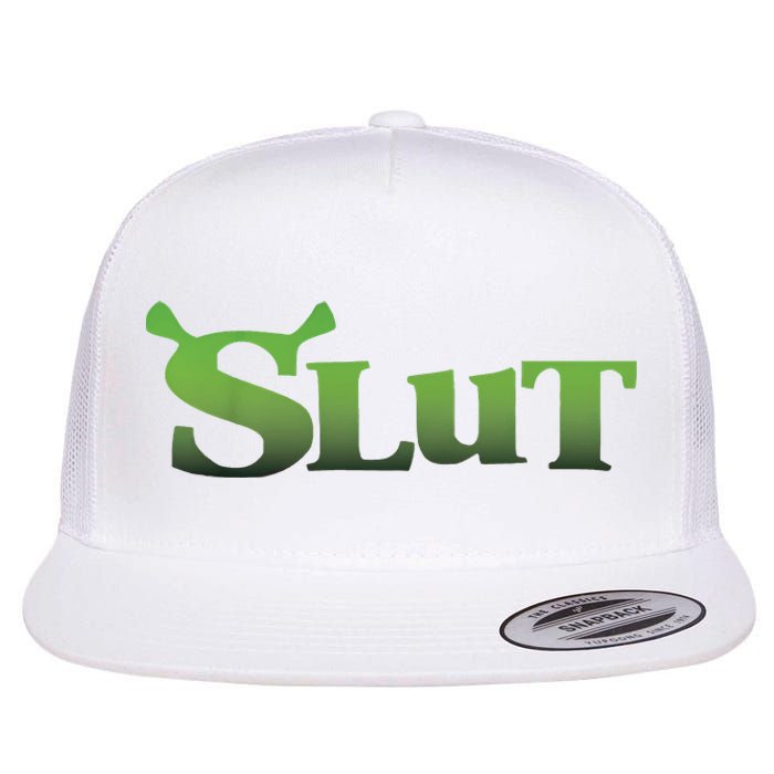 Slut Flat Bill Trucker Hat