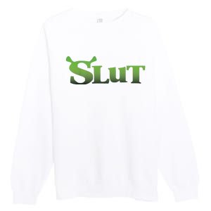 Slut Premium Crewneck Sweatshirt