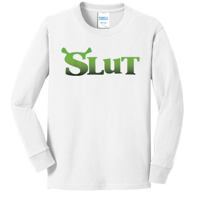 Slut Kids Long Sleeve Shirt