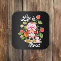 Life Is Sweet Vintage Berry Garden Coaster