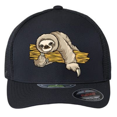 Sloth Flexfit Unipanel Trucker Cap