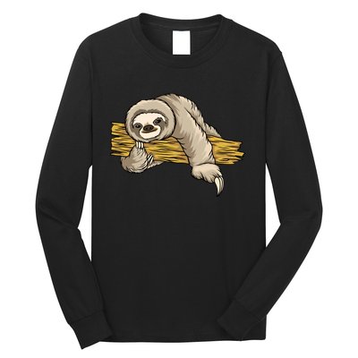 Sloth Long Sleeve Shirt