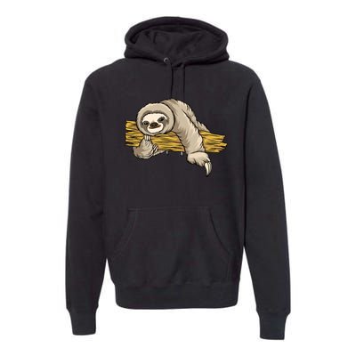 Sloth Premium Hoodie