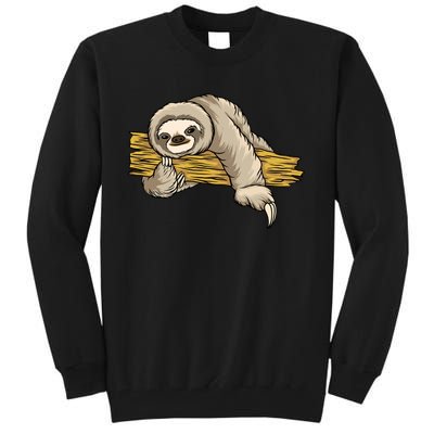 Sloth Tall Sweatshirt