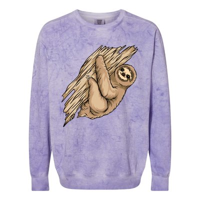 Sloth Colorblast Crewneck Sweatshirt