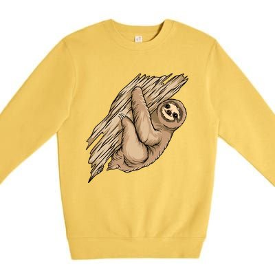 Sloth Premium Crewneck Sweatshirt