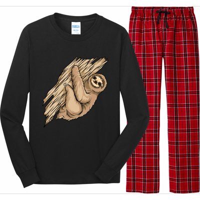 Sloth Long Sleeve Pajama Set