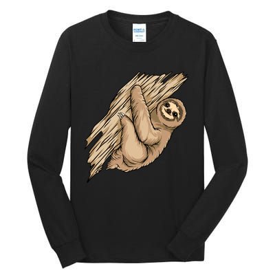 Sloth Tall Long Sleeve T-Shirt