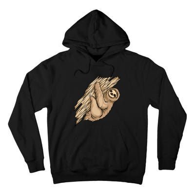 Sloth Tall Hoodie