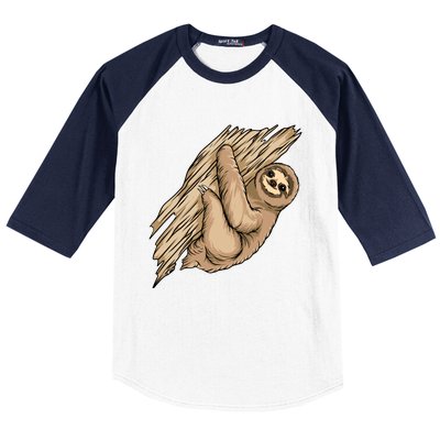 Sloth Baseball Sleeve Shirt