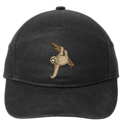 Sloth 7-Panel Snapback Hat