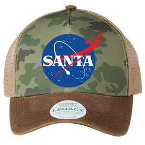 Santa Space Logo Legacy Tie Dye Trucker Hat