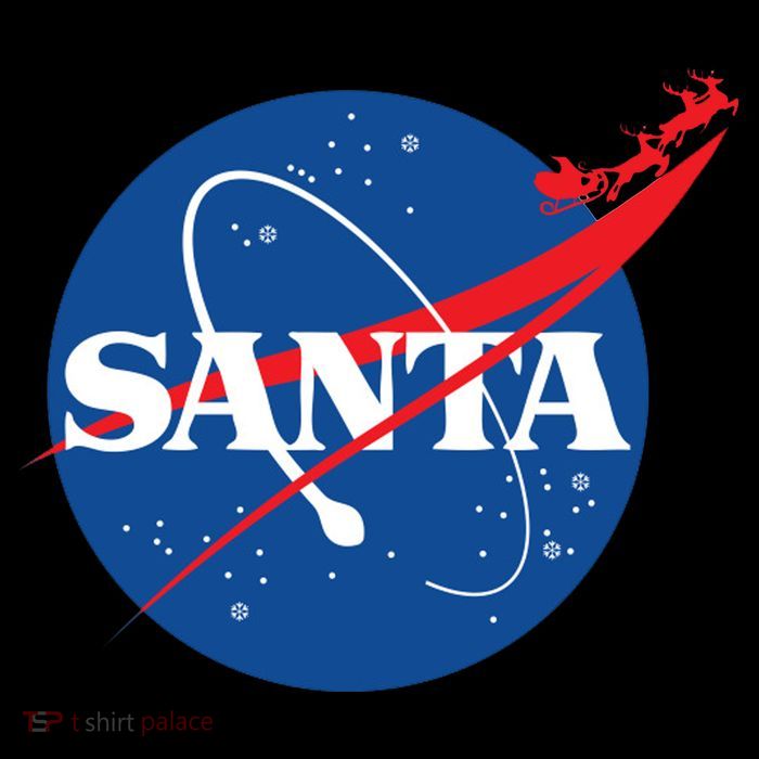 Santa Space Logo 16 in Basic Backpack