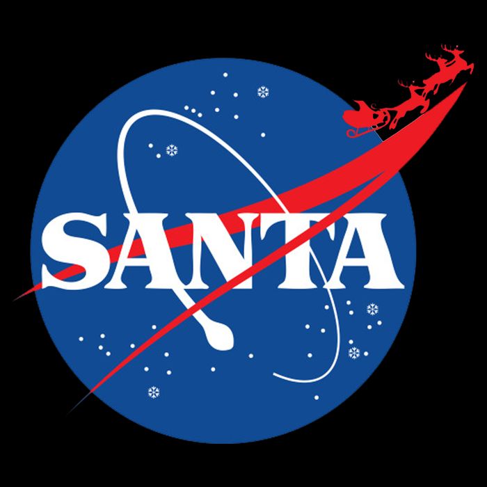 Santa Space Logo Zip Tote Bag