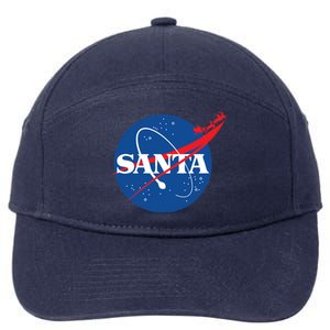 Santa Space Logo 7-Panel Snapback Hat