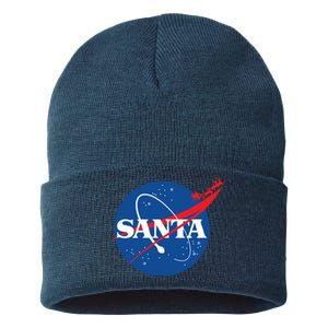 Santa Space Logo Sustainable Knit Beanie