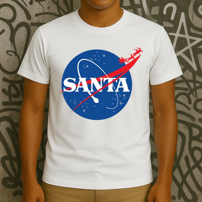 Santa Space Logo T-Shirt