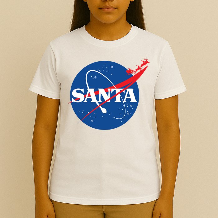 Santa Space Logo T-Shirt