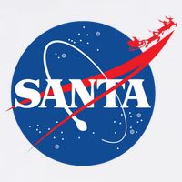 Santa Space Logo T-Shirt