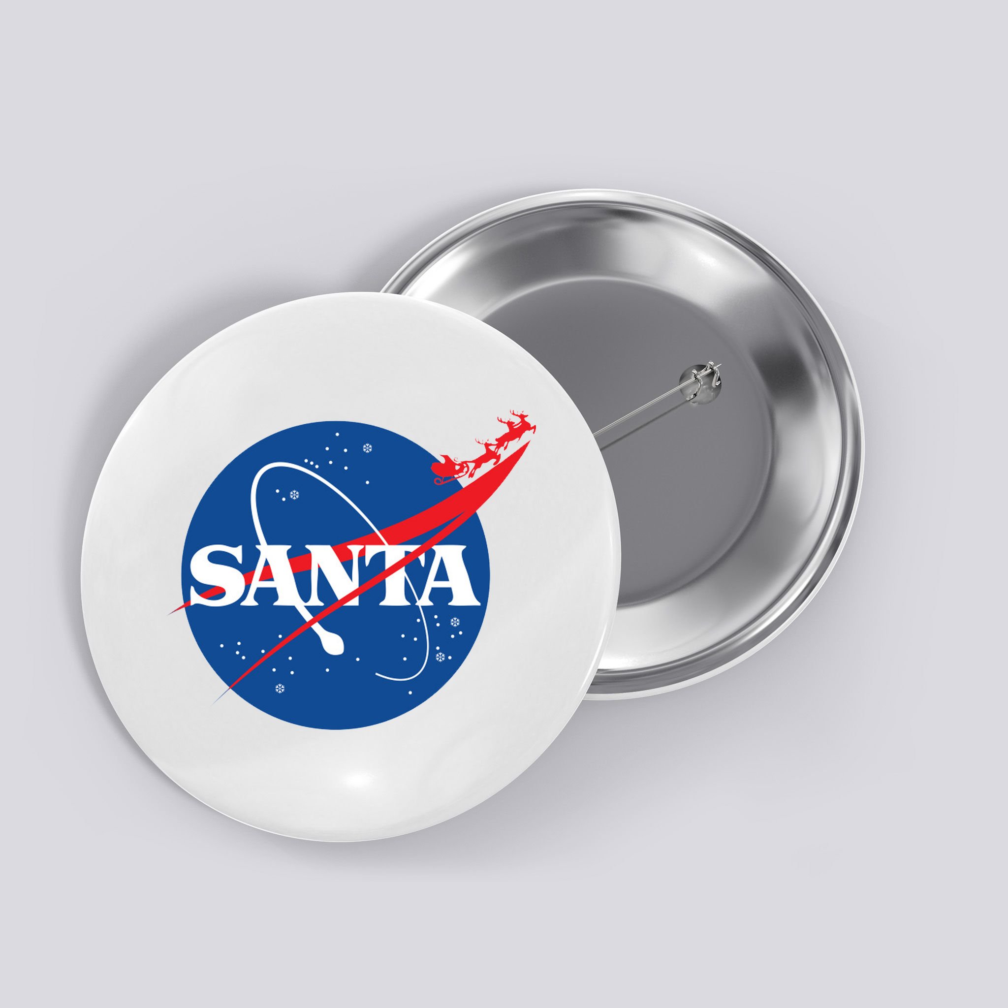 Santa Space Logo Button