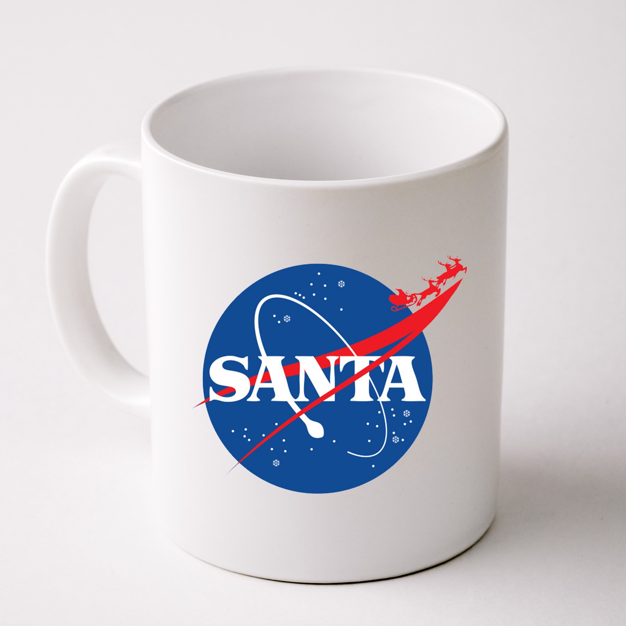 Santa Space Logo Mug