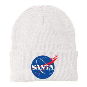 Santa Space Logo Knit Cap Winter Beanie