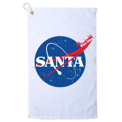Santa Space Logo Golf Towel