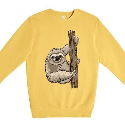 Sloth Premium Crewneck Sweatshirt