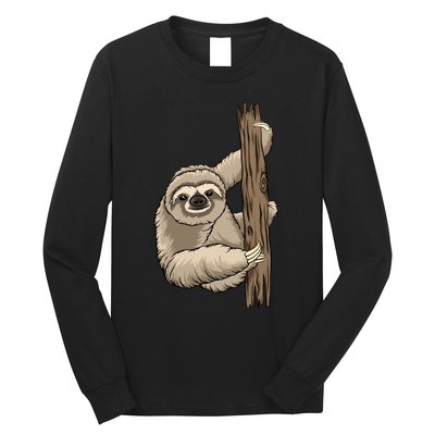 Sloth Long Sleeve Shirt