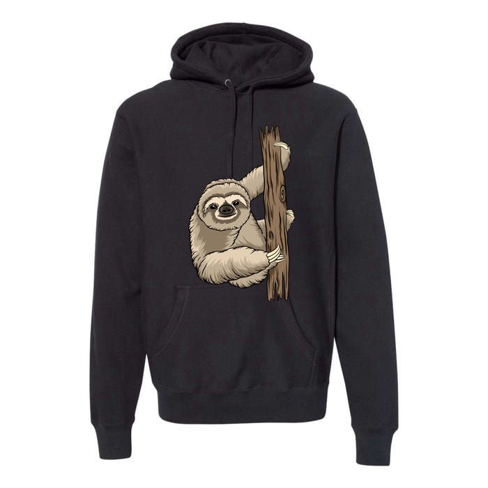 Sloth Premium Hoodie