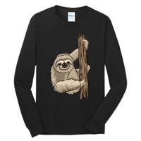 Sloth Tall Long Sleeve T-Shirt