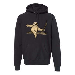 Sloth Premium Hoodie