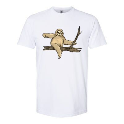 Sloth Softstyle® CVC T-Shirt