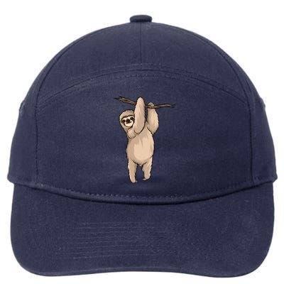 Sloth 7-Panel Snapback Hat