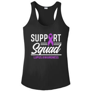 Support Squad Lupus Warrior Supporter Lupus Awareness Ladies PosiCharge Competitor Racerback Tank