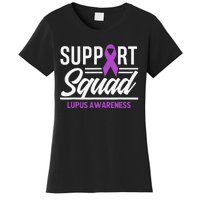 Support Squad Lupus Warrior Supporter Lupus Awareness Women's T-Shirt