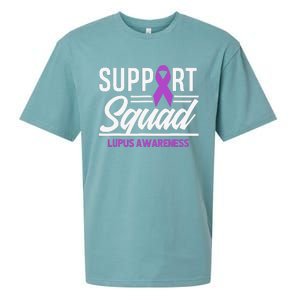 Support Squad Lupus Warrior Supporter Lupus Awareness Sueded Cloud Jersey T-Shirt