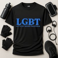 Shithead Steve Lgbt LetS Get Beers Together Performance Shirt