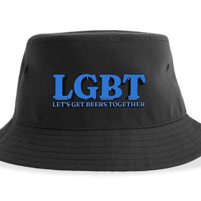Shithead Steve Lgbt LetS Get Beers Together Sustainable Bucket Hat