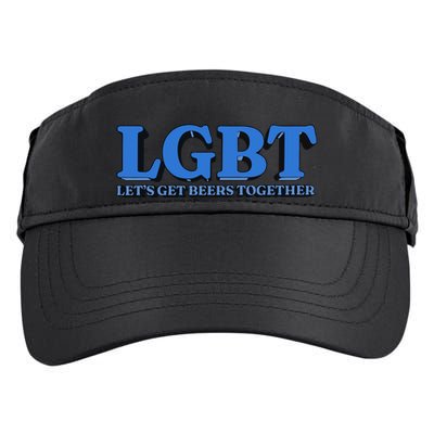 Shithead Steve Lgbt LetS Get Beers Together Adult Drive Performance Visor
