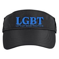 Shithead Steve Lgbt LetS Get Beers Together Adult Drive Performance Visor