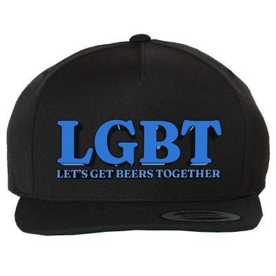 Shithead Steve Lgbt LetS Get Beers Together Wool Snapback Cap