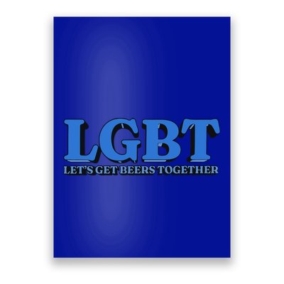 Shithead Steve Lgbt LetS Get Beers Together Poster