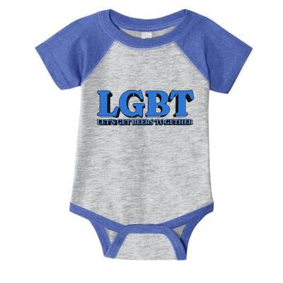 Shithead Steve Lgbt LetS Get Beers Together Infant Baby Jersey Bodysuit