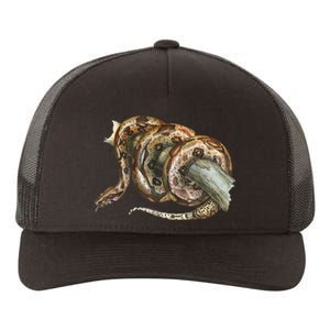 Snake Snake Lover  Men Snake Yupoong Adult 5-Panel Trucker Hat