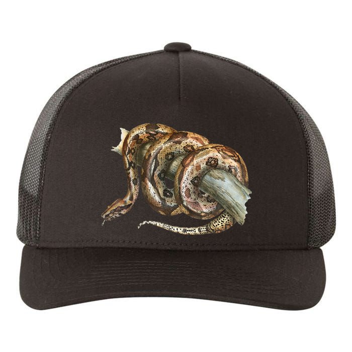 Snake Snake Lover  Men Snake Yupoong Adult 5-Panel Trucker Hat