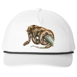 Snake Snake Lover  Men Snake Snapback Five-Panel Rope Hat