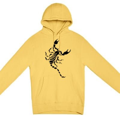 Scorpion Scorpions Lover Gift Scorpio Zodiac Cool Gift Premium Pullover Hoodie