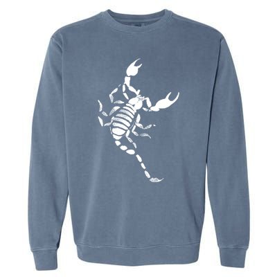 Scorpion Scorpions Lover Gift Scorpio Zodiac Cool Gift Garment-Dyed Sweatshirt