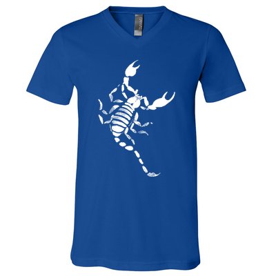 Scorpion Scorpions Lover Gift Scorpio Zodiac Cool Gift V-Neck T-Shirt